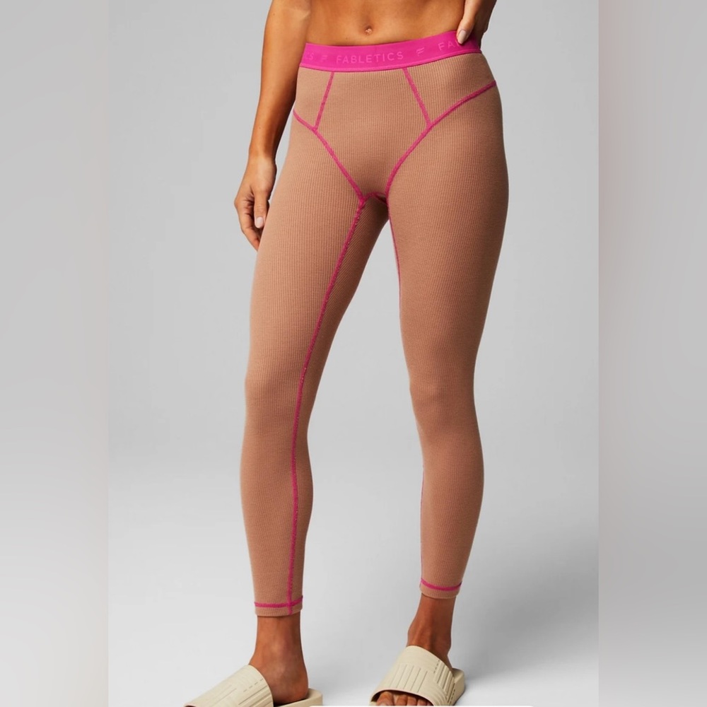 Fabletics Waffle Legging Size Small - image 4